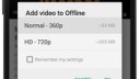 App, Youtube, Offline-Modus