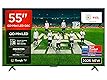 TCL 55 Zoll 55Q6C QLED Mini LED Fernseher, 4K HDR Premium, Dolby Vision IQ & Atmos, Onkyo 2.1, Smart Google TV, Game Master, 144Hz Motion Clarity Pro, AMD FreeSync Premium Pro, HDMI 2.1, AirPlay 2