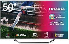 Hisense Qled 50-Zoll Fernseher (4K Uled HDR Smart TV, HDR 10+, Dolby Vision & Atmos, Full Array Local Dimming, WCG, USB-Recording, Ultra Slim Design, Mittelstandfu�, Alexa Built-in)
