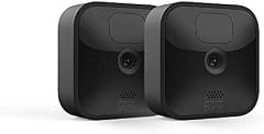 Blink Outdoor ? kabellose, witterungsbeständige HD-Sicherheitskamera mit zwei Jahren Batterielaufzeit und Bewegungserfassung, funktioniert mit Alexa | 2 Kameras