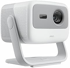 Jmgo N1S GTV Beamer mit Netflix, 1080P Full HD Projektor, 900 Ansi Lumen, HDR10, DD+, Gimbal Auto Bildkorrektur, 180-Zoll Triple Laser 3D Mini Beamer Heimkino Outdoor, Wi-Fi und Bluetooth
