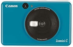 Canon Zoemini C Sofortbildkamera (Sofortdruck, Sucher, Blitzlicht, Micro SD Kartenslot, Selfie Spiegel, Zink Druck tintenfrei)