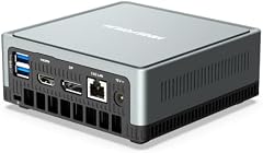 Minisforum UM350 Mini PC Windows 11 Pro AMD Ryzen 5 3550H DDR4 16 GB RAM 512 GB PCle SSD Mini Desktop Computer, Dual-Band-WLAN, 4K@60Hz HDMI/DisplayPort/USB-C, 2,5G RJ45-LAN,4X USB 3.0