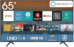 Hisense 65-Zoll Fernseher (4K Ultra HD, HDR, Triple Tuner, Smart-TV, Standard) 