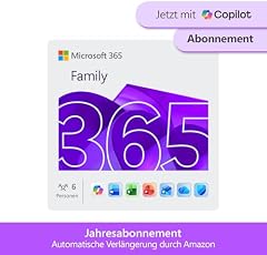 Microsoft 365 Family (12 Monate, 6 Nutzer)