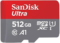 SanDisk Ultra 512 GB MicroSdxc Speicherkarte + SD-Adapter mit A1 App-Leistung bis zu 100 MB/s, Klasse 10, U1