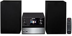 Medion P64014 Micro Audio System Kompaktanlage (DAB+, CD-Player, PLL UKW Radio, Bluetooth, USB-Anschluss, AUX)