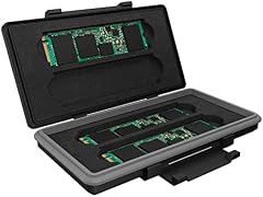 ICY BOX M.2 SSD Schutzbox für 4X M.2 SSD bis 2280, Schutz und Aufbewahrung, Klippverschluss, Schaumstoff