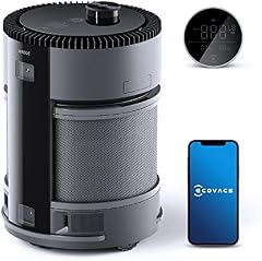 Ecovacs Airbot Z1 WiFi-Luftreiniger-Roboter mit H13-Hepa-Filter, ideal gegen Pollen, Milben, Viren und Bakterien, integrierte Kamera und Bluetooth-Lautsprecher, 3D-Mapping, Yiko-Sprachassistent, Alexa