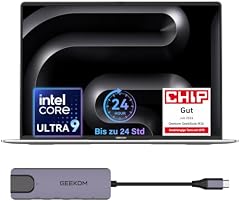 Geekom GeekBook M16 Laptop (16-Zoll, Intel Core Ultra 9, 16 GB RAM, 512 GB SSD, 99,9 Wh)
