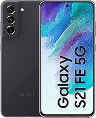 Samsung Galaxy S21 FE 5G, Android Smartphone, 6.4-Zoll Dynamic Amoled Display, 4.500 mAh Akku, 128 GB/6 GB RAM, Handy in Grau, inkl. 36 Monate Herstellergarantie