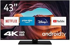 Nokia Smart-TV - 43-Zoll (108 cm) Fernseher Android TV (4K UHD, DVB-C/S2/T2, Netflix, Prime Video, Disney+)