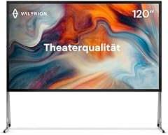 120 Zoll Outdoor-Leinwand mit Ständer (faltbar, anti-Falten, windstabil, inkl. Tragetasche)