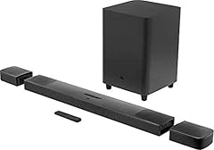 JBL Bar 9.1 True Wireless Surround ? Sound Bar mit Subwoofer in ? Mit Dolby Atmos, DTS:X & abnehmbaren Lautsprechern