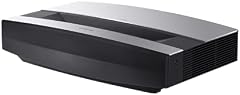 Xgimi Aura 4K UHD Ultrakurzdistanz-Laserprojektor, Android TV, Euro 2400 Ansi-Lumen, integrierte 60 W Harman Kardon Lautsprecher, HDR10 und Heimkino-Bildqualität
