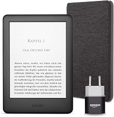 Amazon Kindle (Neu) mit Hülle + Lader