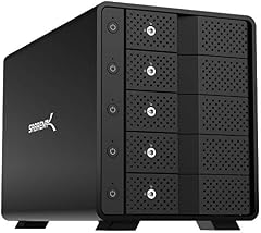 Sabrent Einbaurahmenlose USB 3.2 5-Bay 3.5-Zoll Sata Festplatten- Dockingstation
