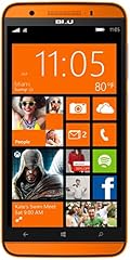 BLU Win HD LTE Smartphone orange