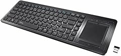 Trust Tacto schnurlos Tastatur mit Touchpad für PC, PS3 und Xbox 360
