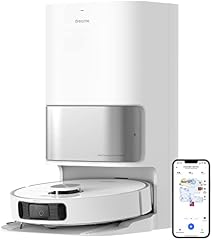 Dreame L10s Ultra Saugroboter mit Wischfunktion und automatische 3D-Hinderniserkennung, 5300Pa Teppiche Tierhaare, 210m Akku, WiFi/ APP/ Alexa