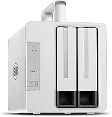 TerraMaster TD2 Thunderbolt 3 2-Bay Ext. Festplattengehäuse RAID-Gehäuse (Ohne Festplatte)