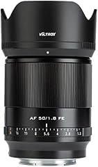 Viltrox AF 50mm F1.8 FE Vollformat Standard Objektiv Autofokus Festbrennweite kompatibel mit Sony E Mount Kameras