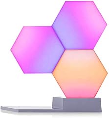 Cololight LED Panels - Intelligente wechselnde Stimmungsbeleuchtung mit 16 Millionen RGB-Farben, funktioniert mit Alexa und Google Assistant, Polycarbonat