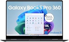 Samsung Galaxy Book5 Pro 360 2-in-1 (16-Zolly, Intel Core Ultra 7, 16 GB RAM, 512 GB Speicher, Copilot+ PC)