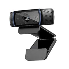Logitech C920 HD PRO Webcam, Full-HD 1080p, 78° Sichtfeld, Autofokus, Klarer Stereo-Sound, Belichtungskorrektur, USB-Anschluss, Für Skype, FaceTime, Hangouts, etc., PC/ Mac/ Android/ Chromebook