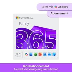 Microsoft 365 Family (12 Monate, 6 Nutzer)