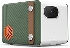 BenQ GS50 Full HD Beamer für draußen | Bluetooth-Lautsprecher mit Extra-Bass, Spritzwasserschutz und Fallschutz, Wlan, Android TV, Chromecast, AirPlay, Auto-Fokus, Keystone-Korrektur, HDMI und USB-C