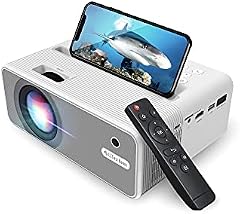 EZCast H3 Beamer | Native 1080P, 5 GHz Wlan, 10600 Lumen, USB-C und HDMI Anschluss, Kompatibel mit Fire TV Stick, Roku, HDMI, USB, Heimkino, OTA Upgrade, Android, iPhone
