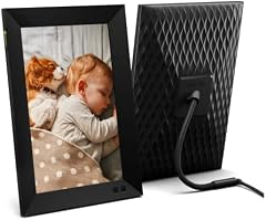 Nixplay 10.1-Zoll Smart Digitaler Bilderrahmen mit Wlan - - Videoclips und Fotos sofort per E-Mail oder App teilen