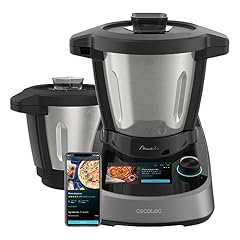 Cecotec Multifunktions-Küchenmaschine Mambo Touch mit Havanna-Krug, 1600 W, 37 Funktionen, TFT-Touchscreen mit integriertem Rezept, 3,3 Liter, APP, Waage und Krug aus Edelstahl + Havanna