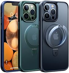 Torras für MagSafe-Ständer für iPhone 13 Pro Hülle mit Unsichtbar Ständer/ Handy Ring/ SGS Zertifiziert Stoßfest Handyhülle iPhone 13 Pro Schutzhülle iPhone 13 Pro Case Dünn Upro Ostand