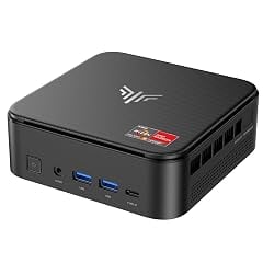 NiPoGi E3B Mini-PC von ?MD Ryzen 5 7430U Dual Channel RAM/1TB SSD, Mini Desktop WiFi 6/BT 5.2/4K Triple Display/ Vesa unterstützt