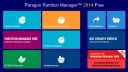 Partitionsprogramm, Paragon, Paragon Partition Manager 2014 Free