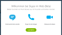 Microsoft, Beta, Skype, Skype For Web, Skype im Web
