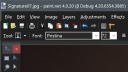 Bildbearbeitung, Paint.NET, Dark Theme