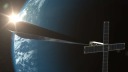 Satellit, Satelliten, Kunst, Orbital Reflector, Skulptur