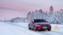 Cloud, Warnung, Funk, Volvo, Alarm, Slippery Road Alert