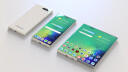 Smartphone, Samsung, Display, Samsung Galaxy, Galaxy, Konzept, faltbar, Faltbares Smartphone, Faltbares Display, Renderbild, Renderbilder, Faltdisplay