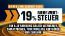 Samsung, Schnäppchen, Sonderangebote, Rabattaktion, sale, Deals, Saturn, Angebote, prospekt, Mehrwertsteuer, 19 Prozent Aktion, MwSt.