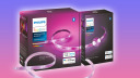 Smart Home, Licht, Beleuchtung, Philips Hue, Lightstrips, Lightstrip+, Leuchtschlauch