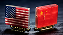 Chip, Usa, China, Politik, Sanktionen, Handelskrieg, Versus, Handelsverbot, vs., China vs. USA, Handelsstreit