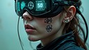 Cyberbrille, Science Fiction, Cyberpunk, Sci-Fi, Cyber, Dystopie