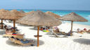 Urlaub, Mexiko, Strand, Sommer, Strandschirm