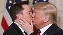 Elon Musk, Donald Trump, Ja es ist Liebe, Kuss