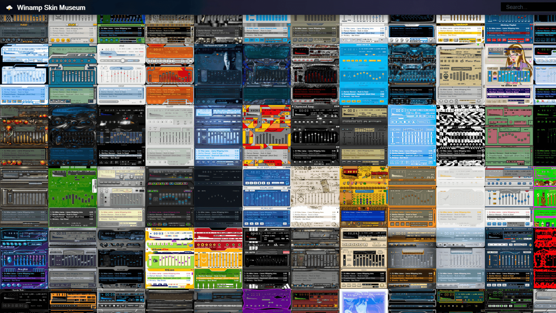 Player, Winamp, Skins, Skin, Winamp Skin Museum