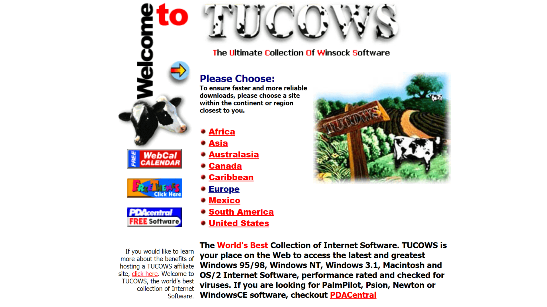 Internet, Software, Download, Downloads, Portal, Archiv, Tucows
